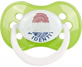 Empreinte My Identity Pays-Bas Sucette Anatomique Vert classique