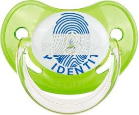 Empreinte My Identity Nicaragua Tétine Physiologique Vert classique
