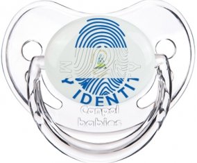 Empreinte My Identity Nicaragua Tétine Physiologique Transparent classique