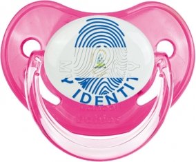 Empreinte My Identity Nicaragua Tétine Physiologique Rose classique