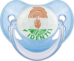 Empreinte My Identity Niger Sucete Physiologique Bleue à paillette