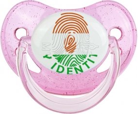 Empreinte My Identity Niger Sucete Physiologique Rose à paillette