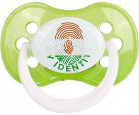 Empreinte My Identity Niger Sucette Anatomique Vert classique