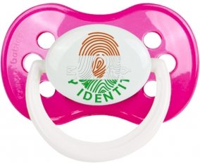 Empreinte My Identity Niger Sucette Anatomique Rose foncé classique