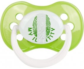 Empreinte My Identity Nigeria Tétine Anatomique Vert classique
