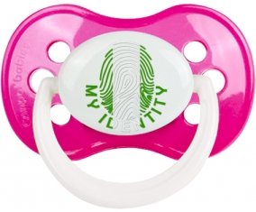 Empreinte My Identity Nigeria Tétine Anatomique Rose foncé classique