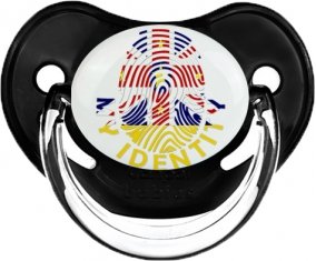 Empreinte My Identity Niue Sucette Physiologique Noir classique