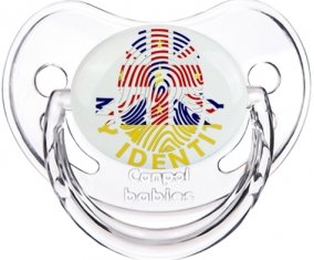 Empreinte My Identity Niue Sucette Physiologique Transparent classique