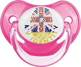Empreinte My Identity Niue Sucette Physiologique Rose classique