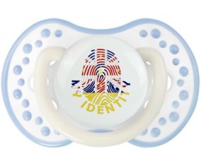 Empreinte My Identity Niue Sucette LOVI Dynamic Blanc-cyan classique