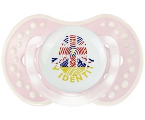 Empreinte My Identity Niue Sucette LOVI Dynamic Retro-rose-tendre classique