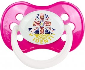 Empreinte My Identity Niue Sucette Anatomique Rose foncé classique