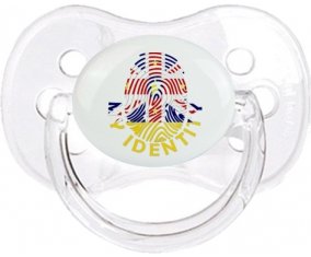 Empreinte My Identity Niue Tétine Cerise Transparent classique