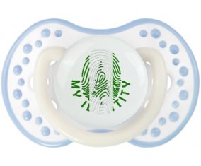 Empreinte My Identity l'ile de Norfolk Sucete LOVI Dynamic Blanc-cyan classique