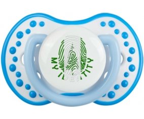 Empreinte My Identity l'ile de Norfolk Sucete LOVI Dynamic Blanc-bleu phosphorescente