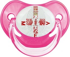 Empreinte My Identity Îles Mariannes du Nord Sucette Physiologique Rose classique