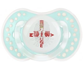 Empreinte My Identity Îles Mariannes du Nord Sucette LOVI Dynamic Retro-turquoise-lagon classique