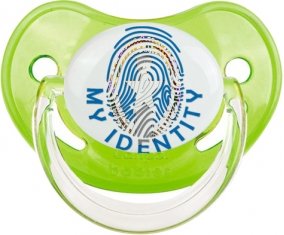Empreinte My Identity Corée du Nord Sucette Physiologique Vert classique