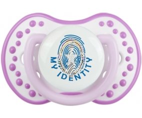 Empreinte My Identity Corée du Nord Sucette LOVI Dynamic Blanc-mauve classique