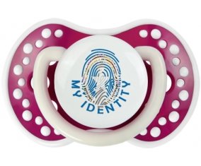 Empreinte My Identity Corée du Nord Sucette LOVI Dynamic Fuchsia phosphorescente