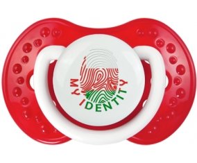 Empreinte My Identity Oman Tétine LOVI Dynamic Blanc-rouge classique