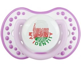 Empreinte My Identity Oman Tétine LOVI Dynamic Blanc-mauve classique