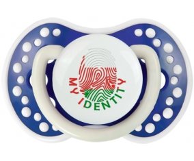 Empreinte My Identity Oman Tétine LOVI Dynamic Bleu-marine phosphorescente