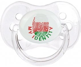 Empreinte My Identity Oman Sucette Cerise Transparent classique