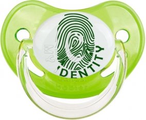 Empreinte My Identity Pakistan Sucette Physiologique Vert classique