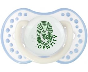 Empreinte My Identity Pakistan Sucette LOVI Dynamic Blanc-cyan classique