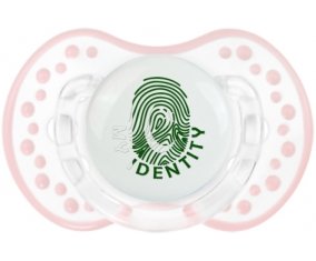 Empreinte My Identity Pakistan Sucette LOVI Dynamic Retro-blanc-rose-tendre classique