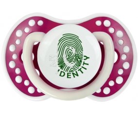 Empreinte My Identity Pakistan Sucette LOVI Dynamic Fuchsia phosphorescente