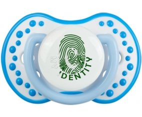 Empreinte My Identity Pakistan Sucette LOVI Dynamic Blanc-bleu phosphorescente