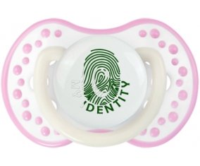 Empreinte My Identity Pakistan Sucette LOVI Dynamic Blanc-rose phosphorescente