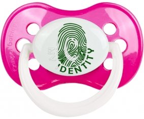 Empreinte My Identity Pakistan Tétine Anatomique Rose foncé classique