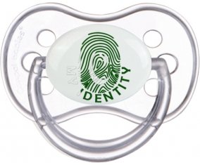 Empreinte My Identity Pakistan Tétine Anatomique Transparente classique