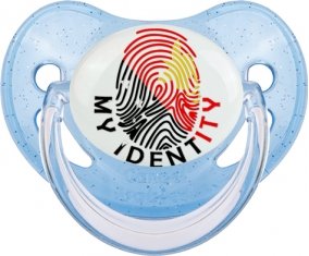 Empreinte My Identity Papouasie Nouvelle Guinée Sucete Physiologique Bleue à paillette