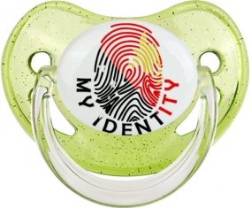 Empreinte My Identity Papouasie Nouvelle Guinée Sucete Physiologique Vert à paillette