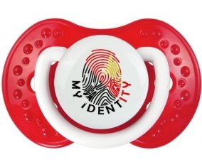 Empreinte My Identity Papouasie Nouvelle Guinée Tétine LOVI Dynamic Blanc-rouge classique