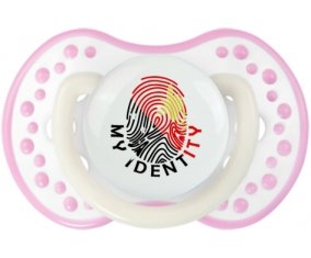 Empreinte My Identity Papouasie Nouvelle Guinée Tétine LOVI Dynamic Blanc-rose phosphorescente