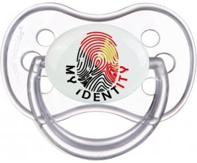 Empreinte My Identity Papouasie Nouvelle Guinée Sucette Anatomique Transparente classique