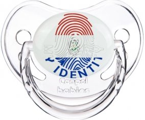 Empreinte My Identity Paraguay Sucette Physiologique Transparent classique