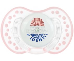 Empreinte My Identity Paraguay Sucette LOVI Dynamic Retro-blanc-rose-tendre classique