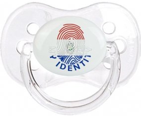 Empreinte My Identity Paraguay Sucette Cerise Transparent classique