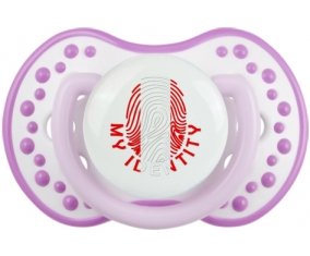 Empreinte My Identity Pérou Sucette LOVI Dynamic Blanc-mauve classique