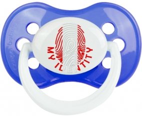 Empreinte My Identity Pérou : Sucette Anatomique personnalisée