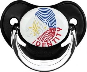 Empreinte My Identity Philippines Tétine Physiologique Noir classique