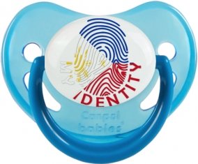 Empreinte My Identity Philippines Tétine Physiologique Bleue phosphorescente
