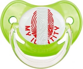 Empreinte My Identity Pérou Sucette Physiologique Vert classique