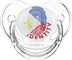 Empreinte My Identity Philippines Tétine Physiologique Transparent classique